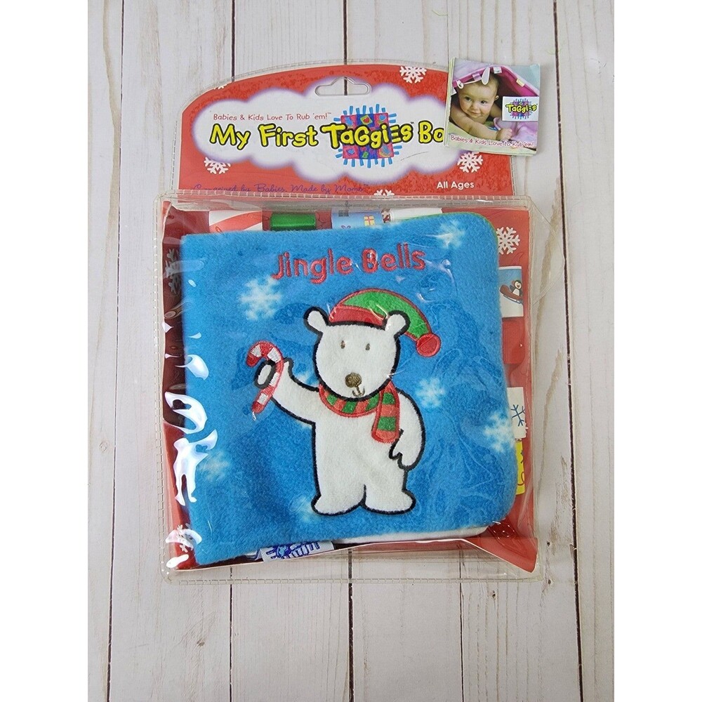 2007 My First Taggies Book Christmas Jingle Bells